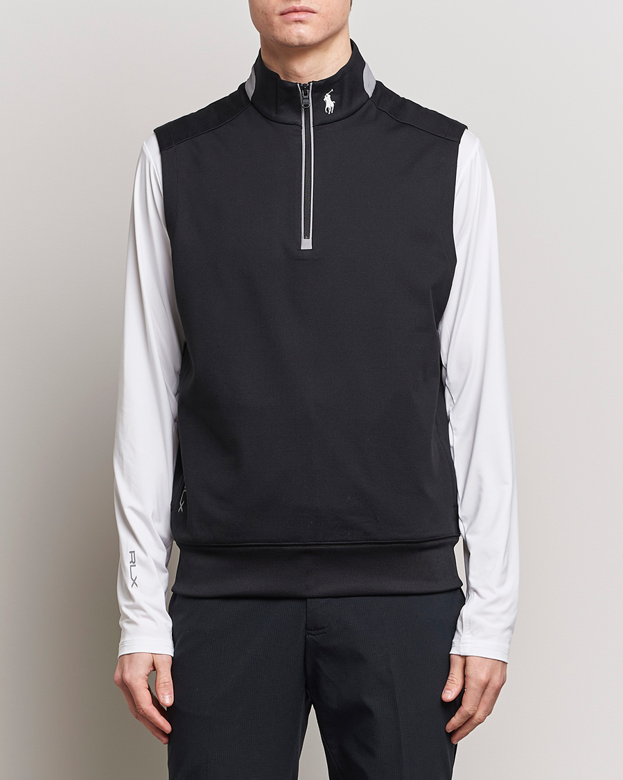 Herre | Sport | RLX Ralph Lauren | Luxury Performance Vest Polo Black