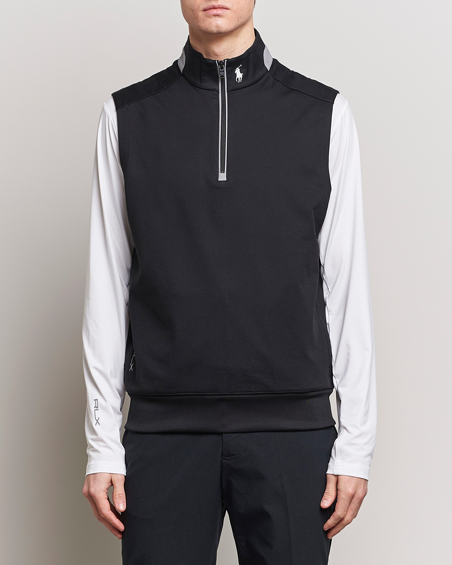 Herre |  | RLX Ralph Lauren | Luxury Performance Vest Polo Black