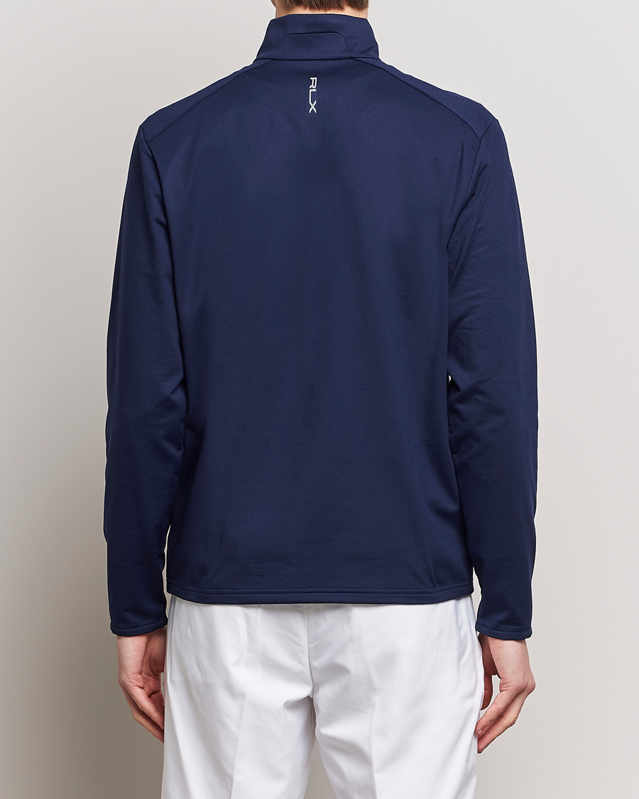 Herre | Trøjer | RLX Ralph Lauren | Luxury Jersey Half Zip Refined Navy