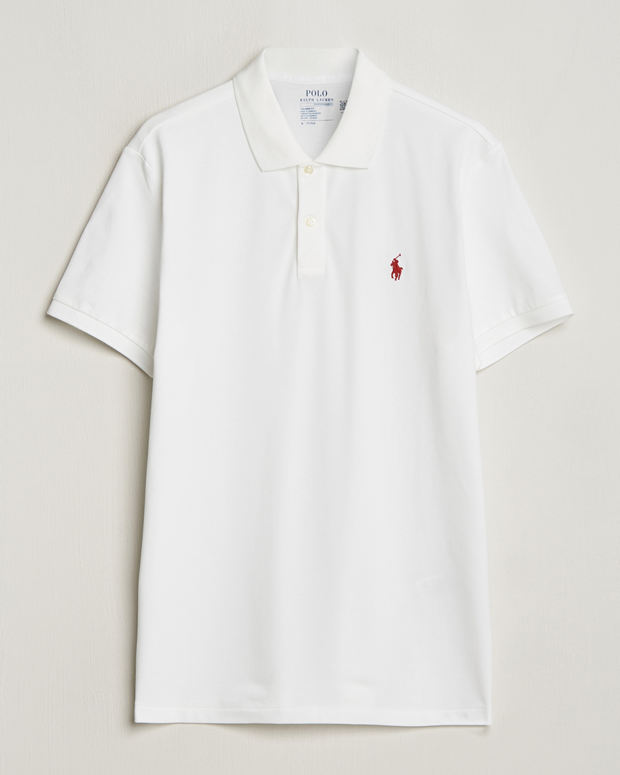 Herre | Polotrøjer | Polo Ralph Lauren Golf | Performance Stretch Polo Ceramic White