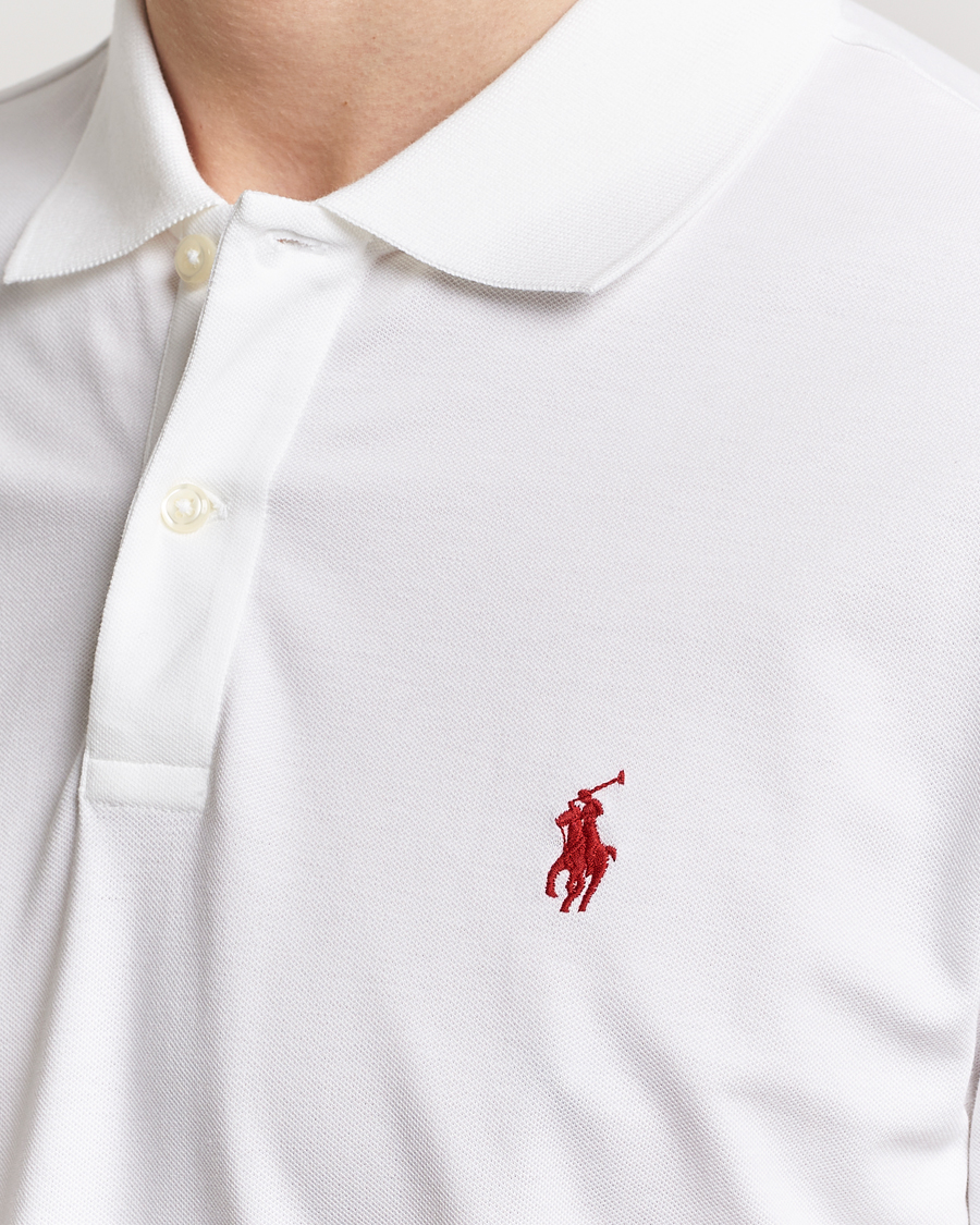 Herre | Polotrøjer | Polo Ralph Lauren Golf | Performance Stretch Polo Ceramic White