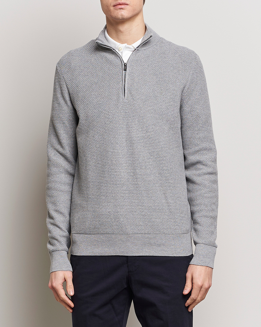 Herre | Tøj | Polo Ralph Lauren Golf | Cotton Jersey Half Zip Andover Heather