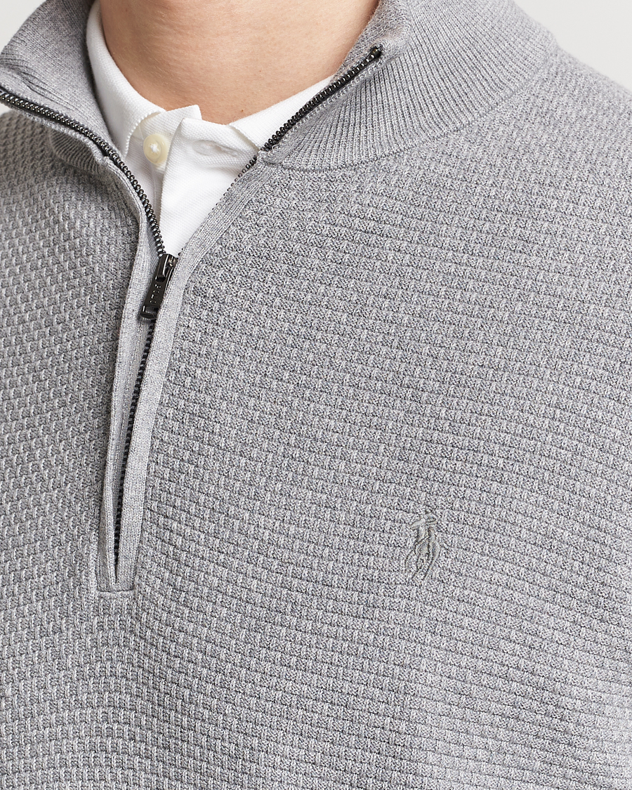 Herre | Trøjer | Polo Ralph Lauren Golf | Cotton Jersey Half Zip Andover Heather