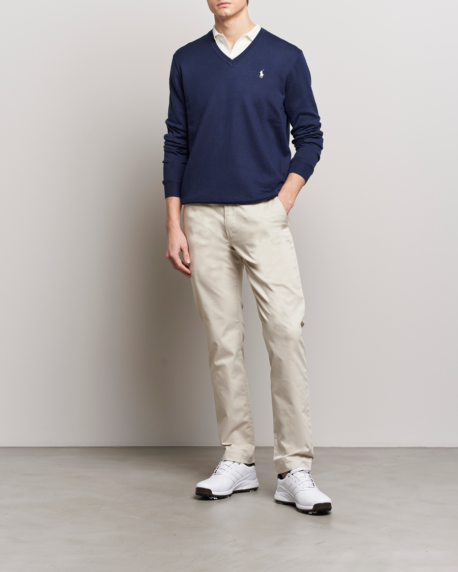 Herre | Bukser | Polo Ralph Lauren Golf | Stretch Cotton Golf Pants Basic Sand