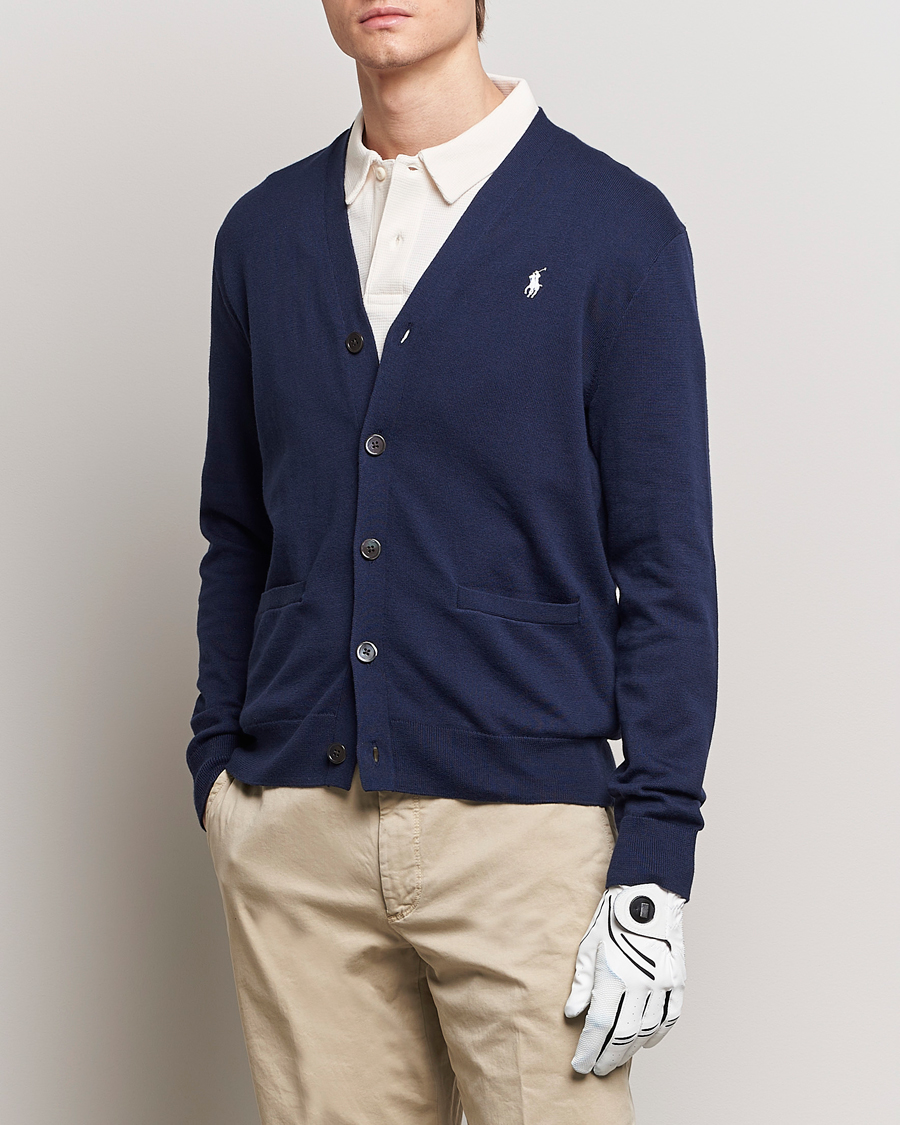 Herr |  | RLX Ralph Lauren | Cotton Cardigan Refined Navy