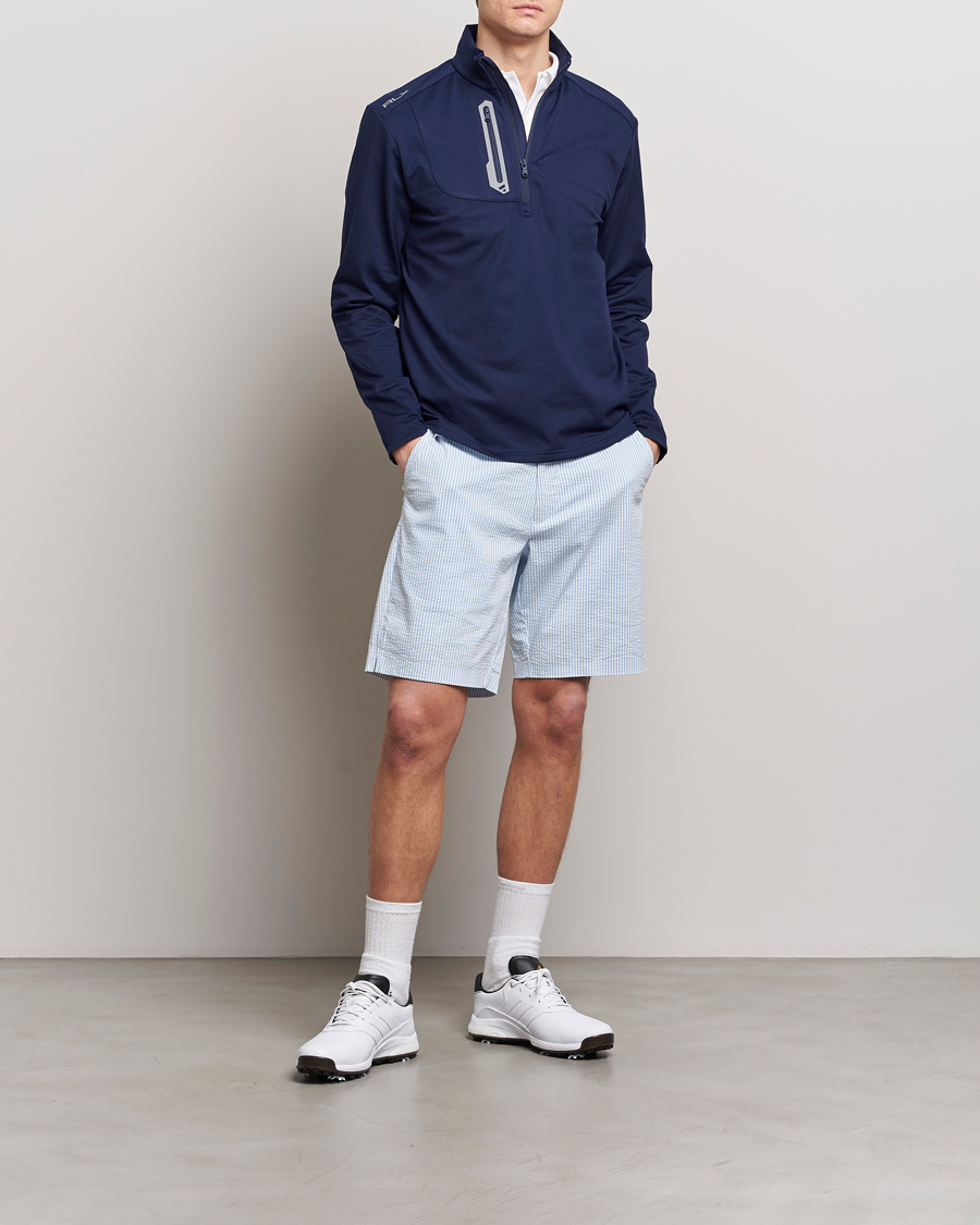 Herre | Shorts | RLX Ralph Lauren | Seersucker Golf Shorts Blue/White