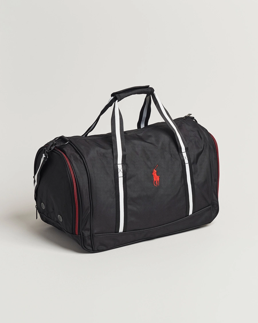 Herre | Weekendtasker | RLX Ralph Lauren | Boston Duffle Bag Black/Red