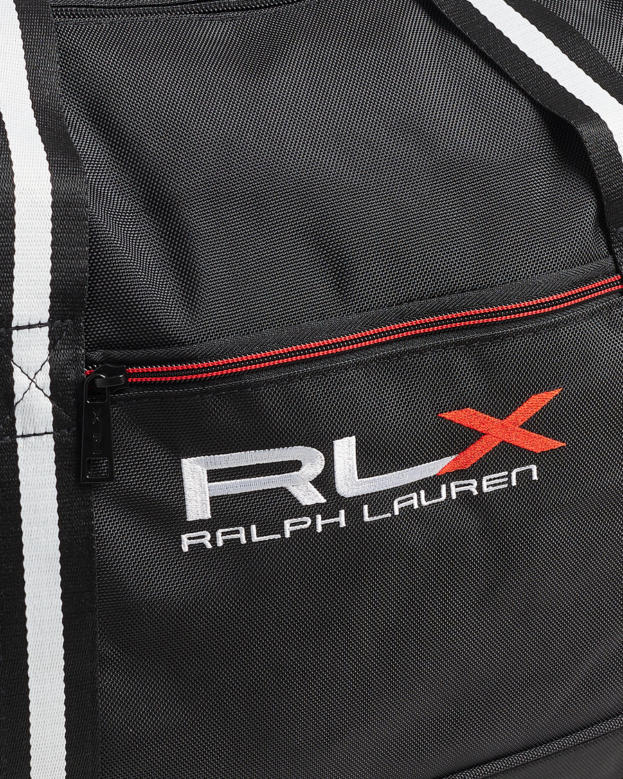 Herre | RLX Ralph Lauren Boston Duffle Bag Black/Red | RLX Ralph Lauren | Boston Duffle Bag Black/Red
