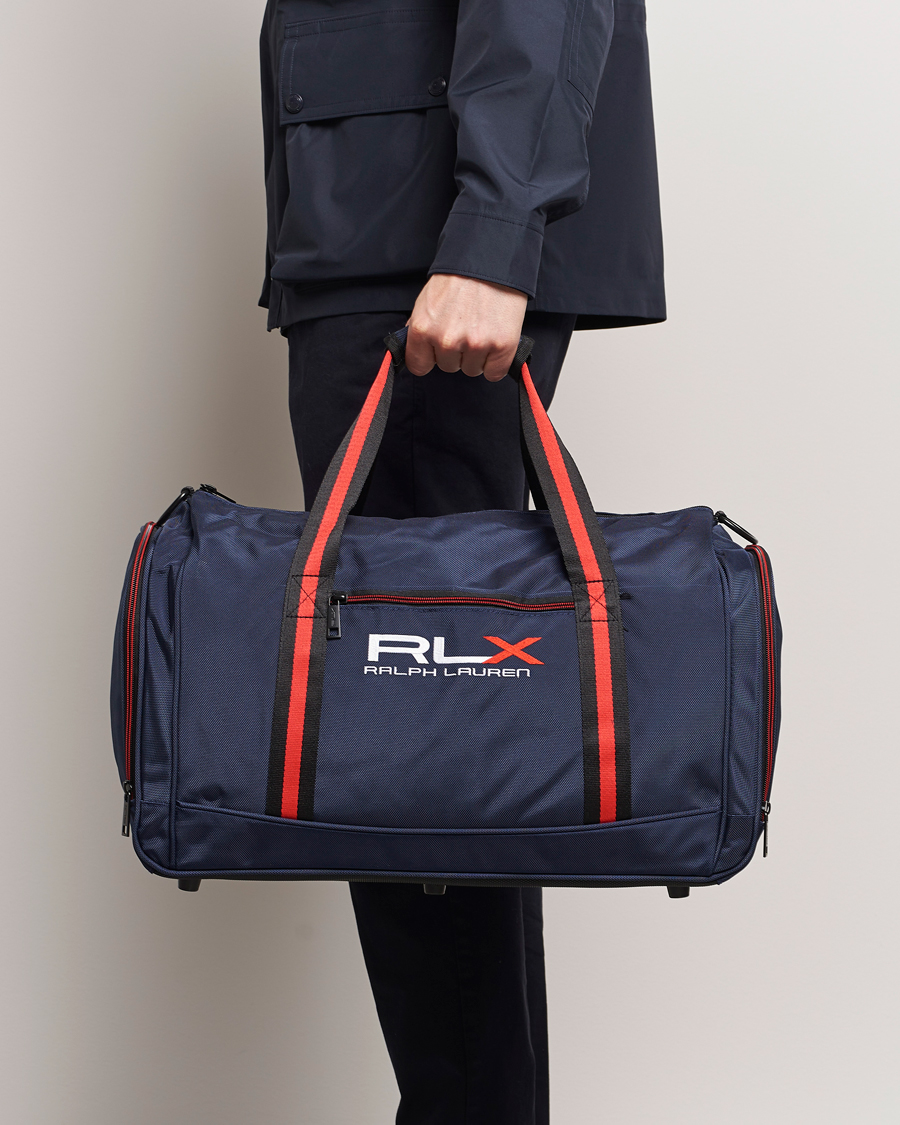 Herre | RLX Ralph Lauren Boston Duffle Bag Navy | RLX Ralph Lauren | Boston Duffle Bag Navy