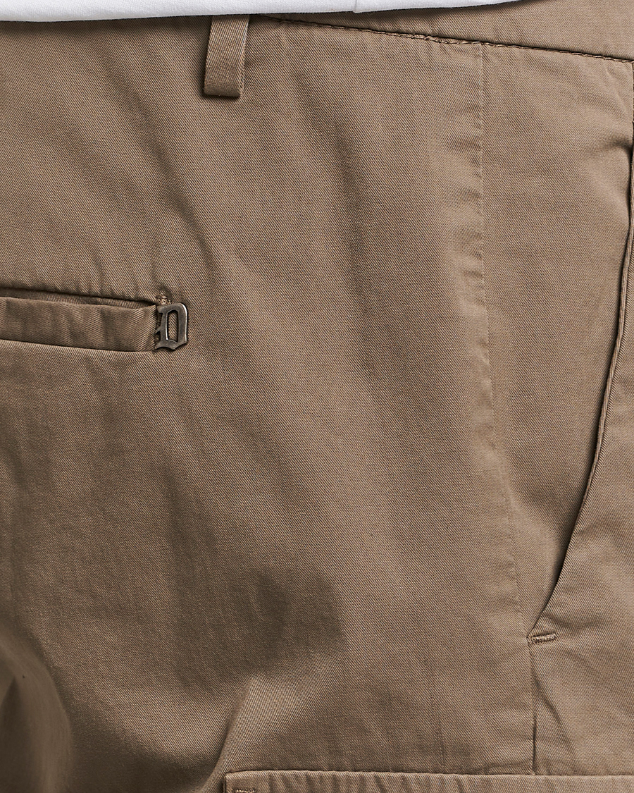 Herre | Bukser | Dondup | Eddie Cargo Pants Dark Beige