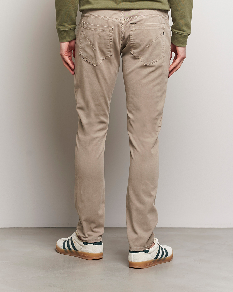 Herre | Bukser | Dondup | George Gabardine 5-Pocket Sand