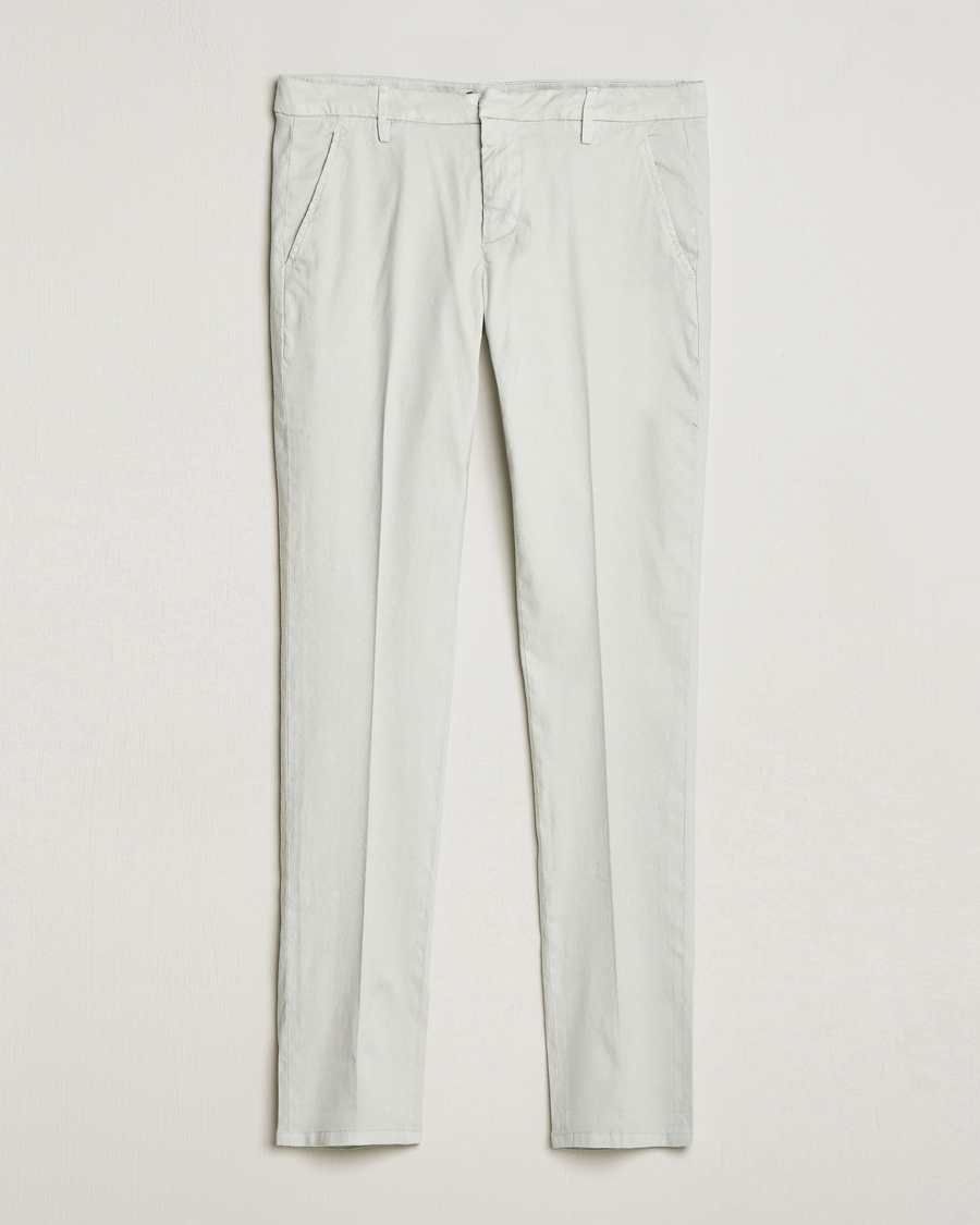 Herr |  | Dondup | Gaubert Linen Stretch Chinos Light Grey