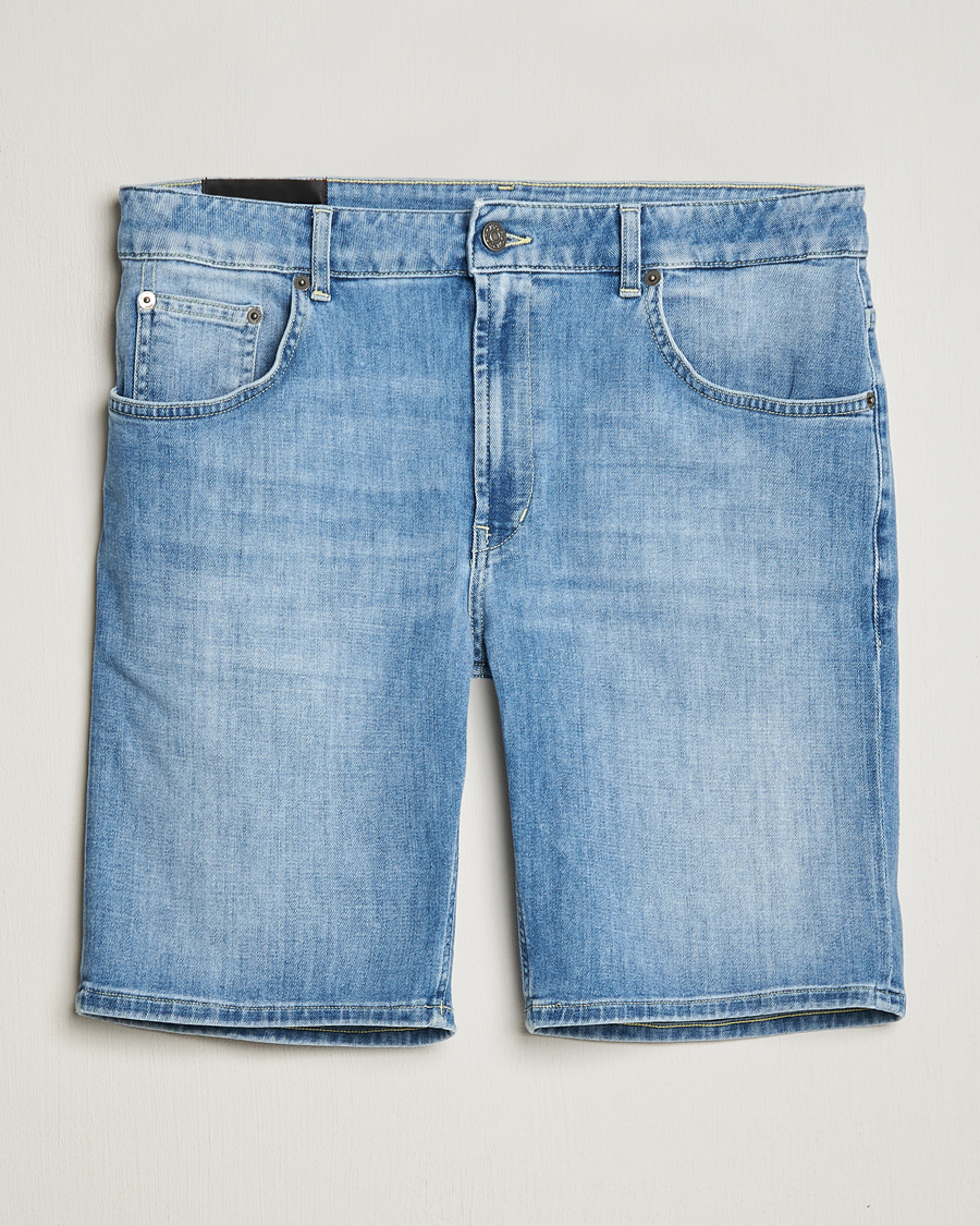 Herre |  | Dondup | Derek Denim Shorts Light Blue