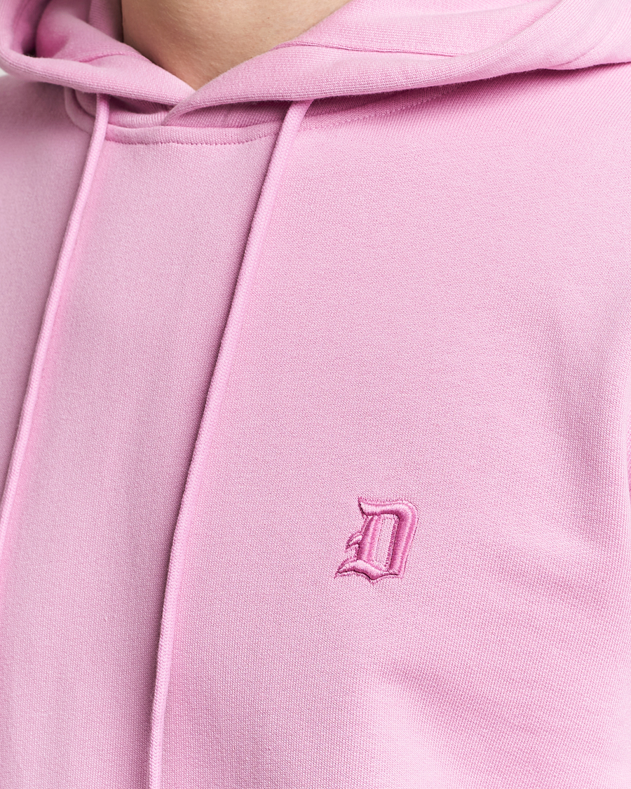 Herre | Trøjer | Dondup | Logo Hoodie Washed Pink