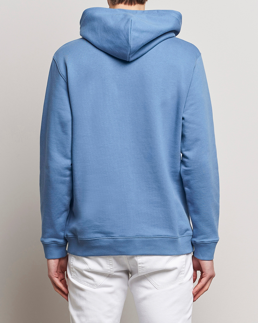 Herre | Trøjer | Dondup | Logo Hoodie Washed Blue