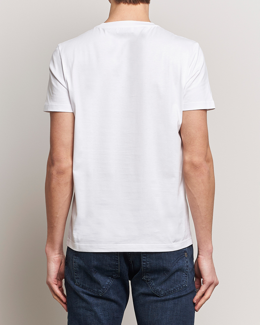 Herre | T-Shirts | Dondup | Logo Crew Neck T-Shirt White