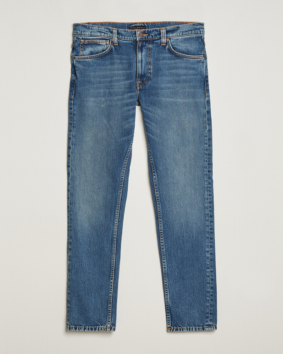 Herre | Jeans | Nudie Jeans | Lean Dean Jeans Dark Waters