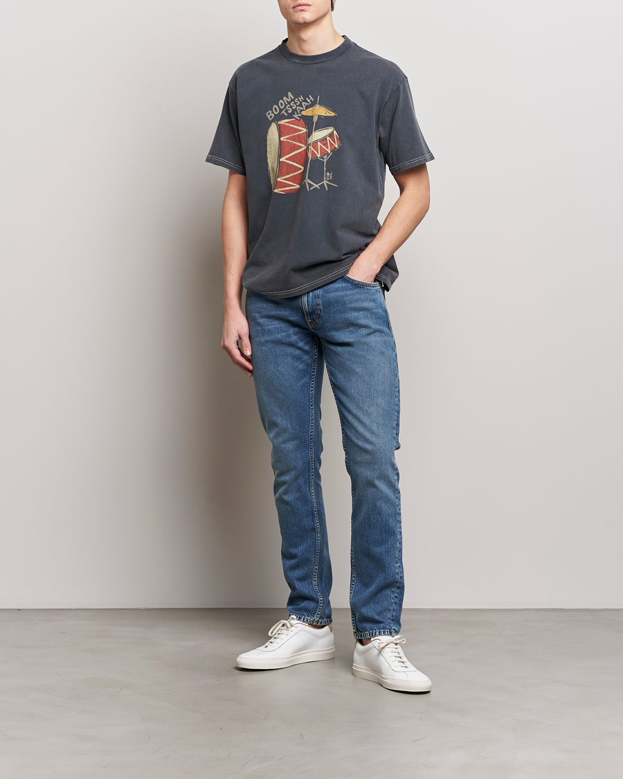 Herre | Jeans | Nudie Jeans | Lean Dean Jeans Dark Waters