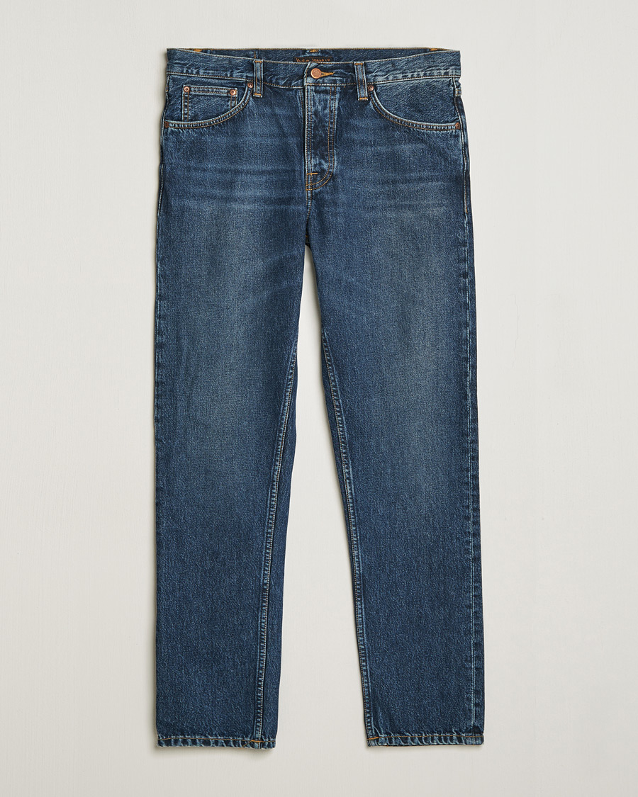 Herre | Bukser | Nudie Jeans | Steady Eddie II Jeans Blue Soil