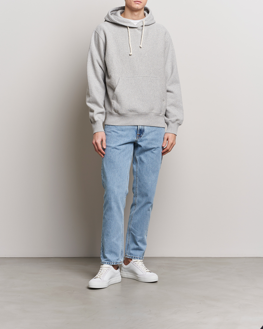 Herre | Trøjer | Nudie Jeans | Fredrik Hoodie Grey Melange