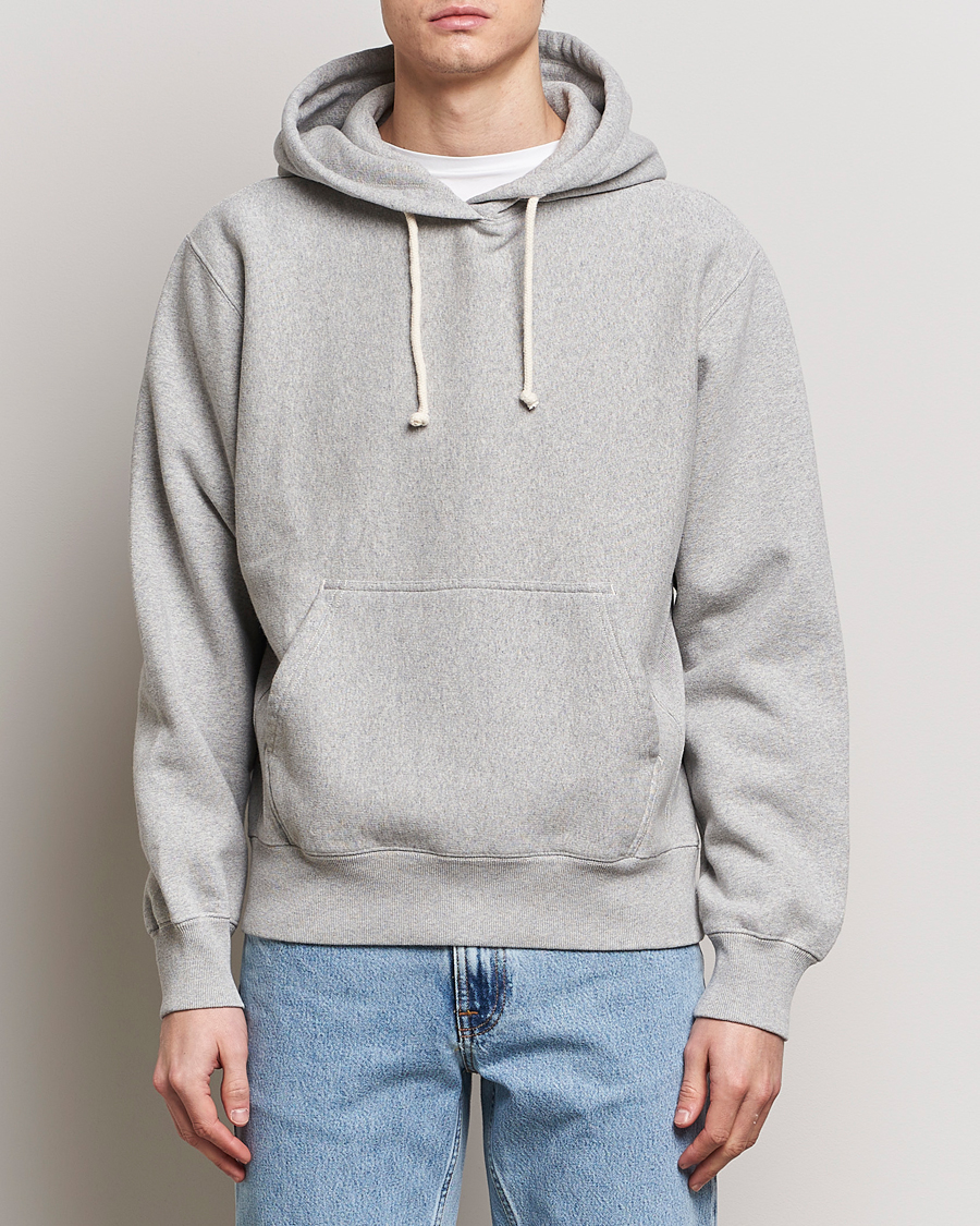 Herre | Contemporary Creators | Nudie Jeans | Fredrik Hoodie Grey Melange