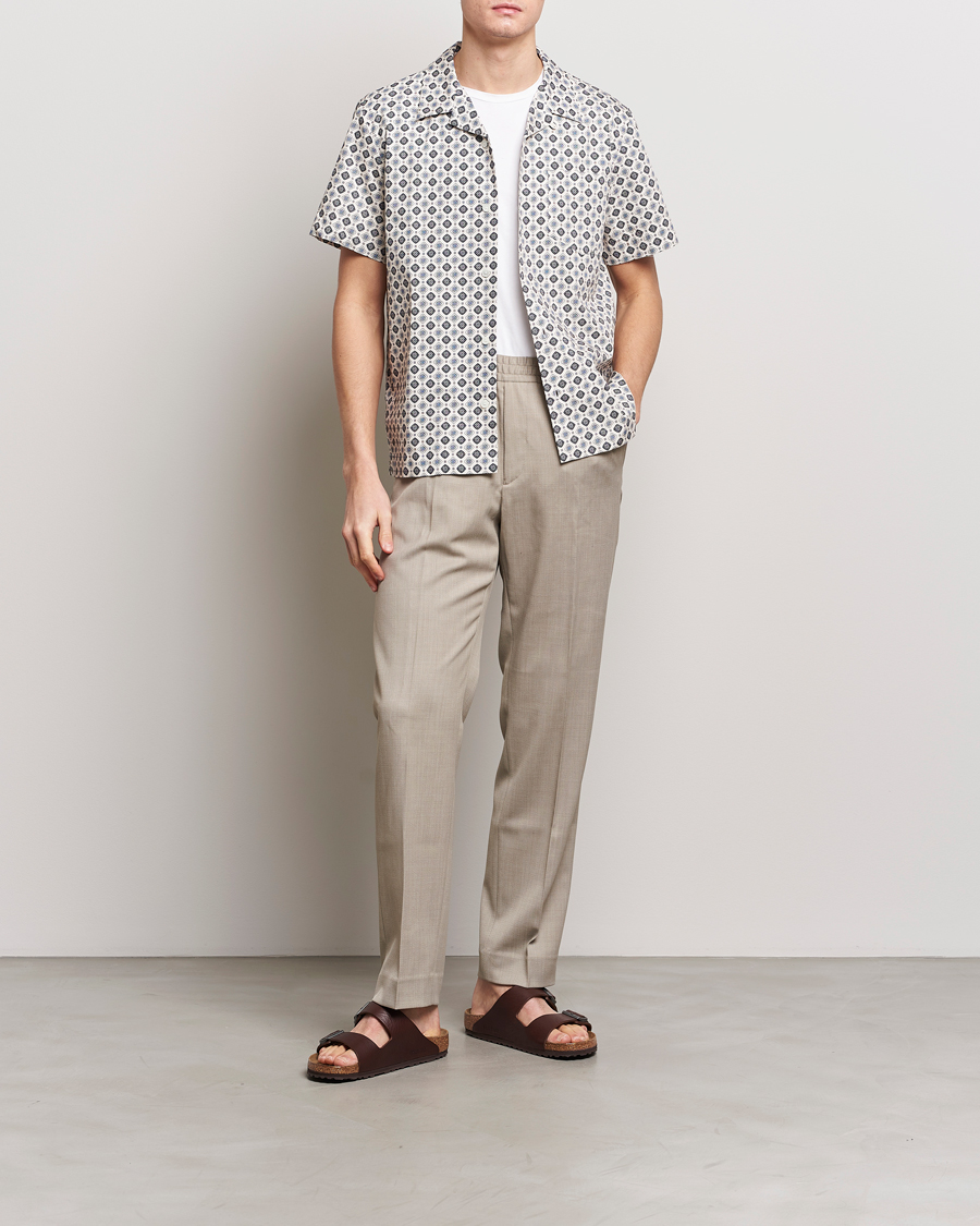 Herr |  | A.P.C. | Lloyd Printed Resort Shirt Off White