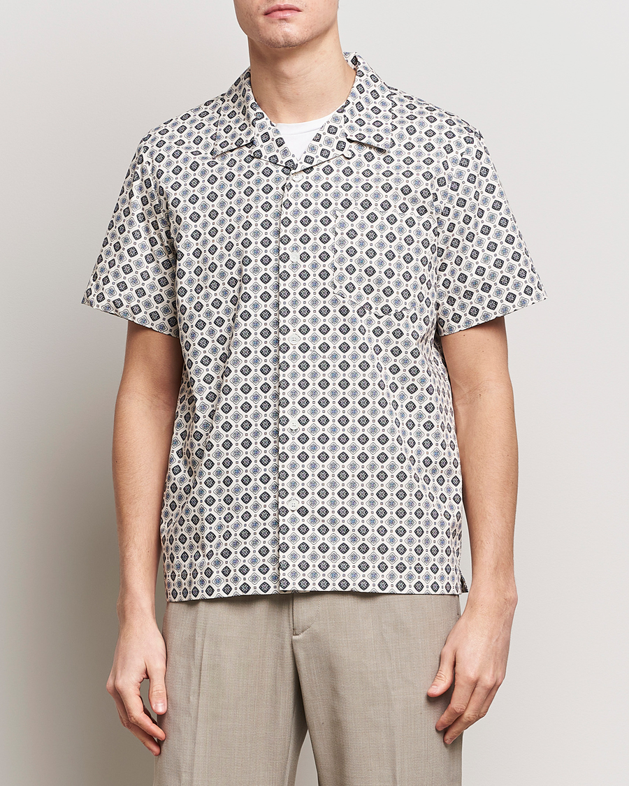 Herre | Tøj | A.P.C. | Lloyd Printed Resort Shirt Off White