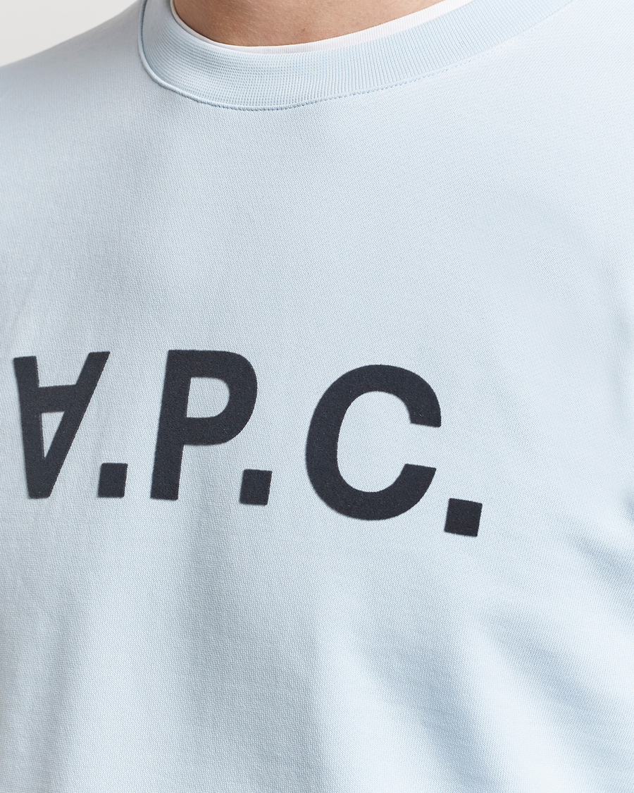 Herre | Trøjer | A.P.C. | VPC Sweatshirt Light Blue