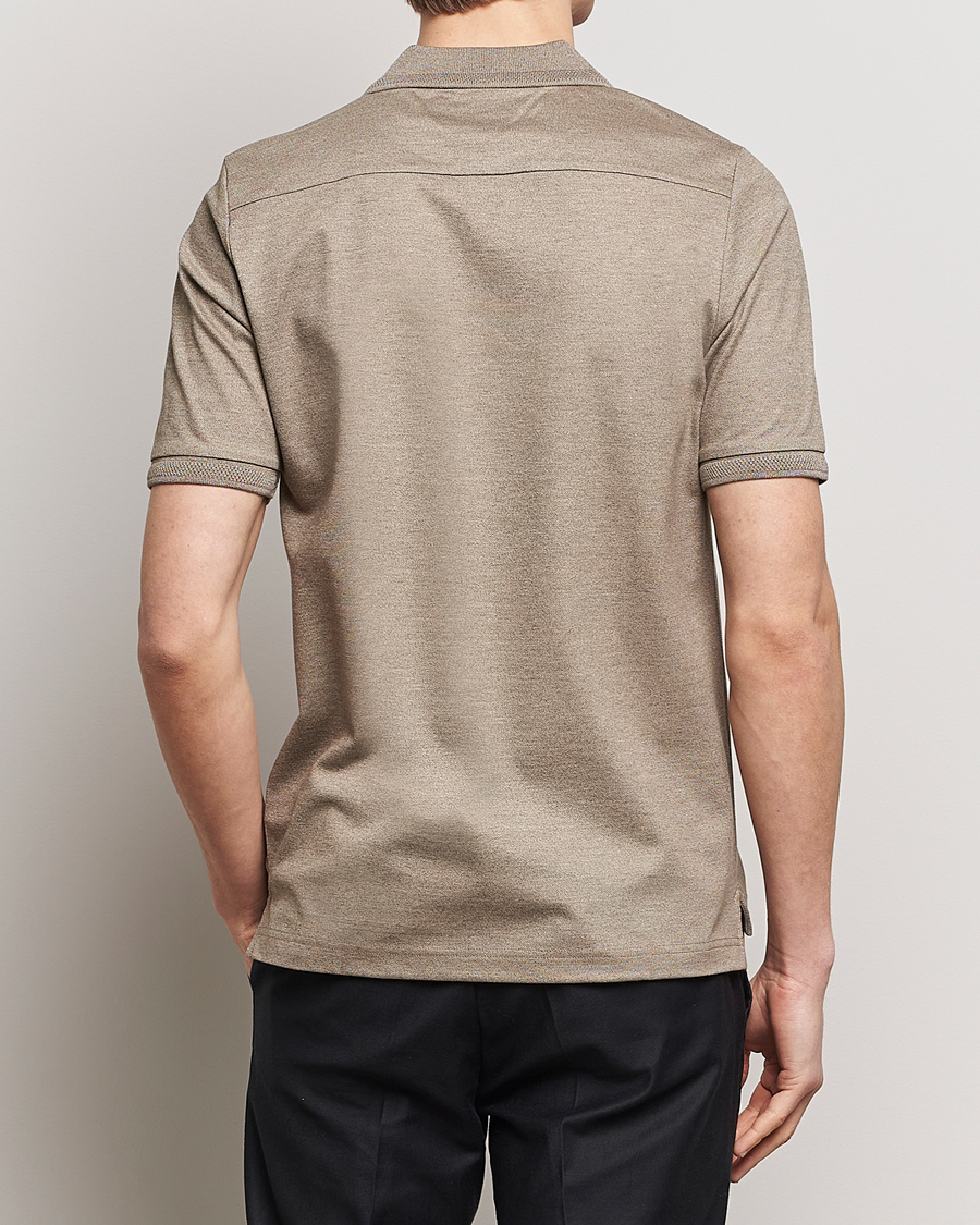 Herre | Polotrøjer | Eton | Pique Polo Shirt Beige