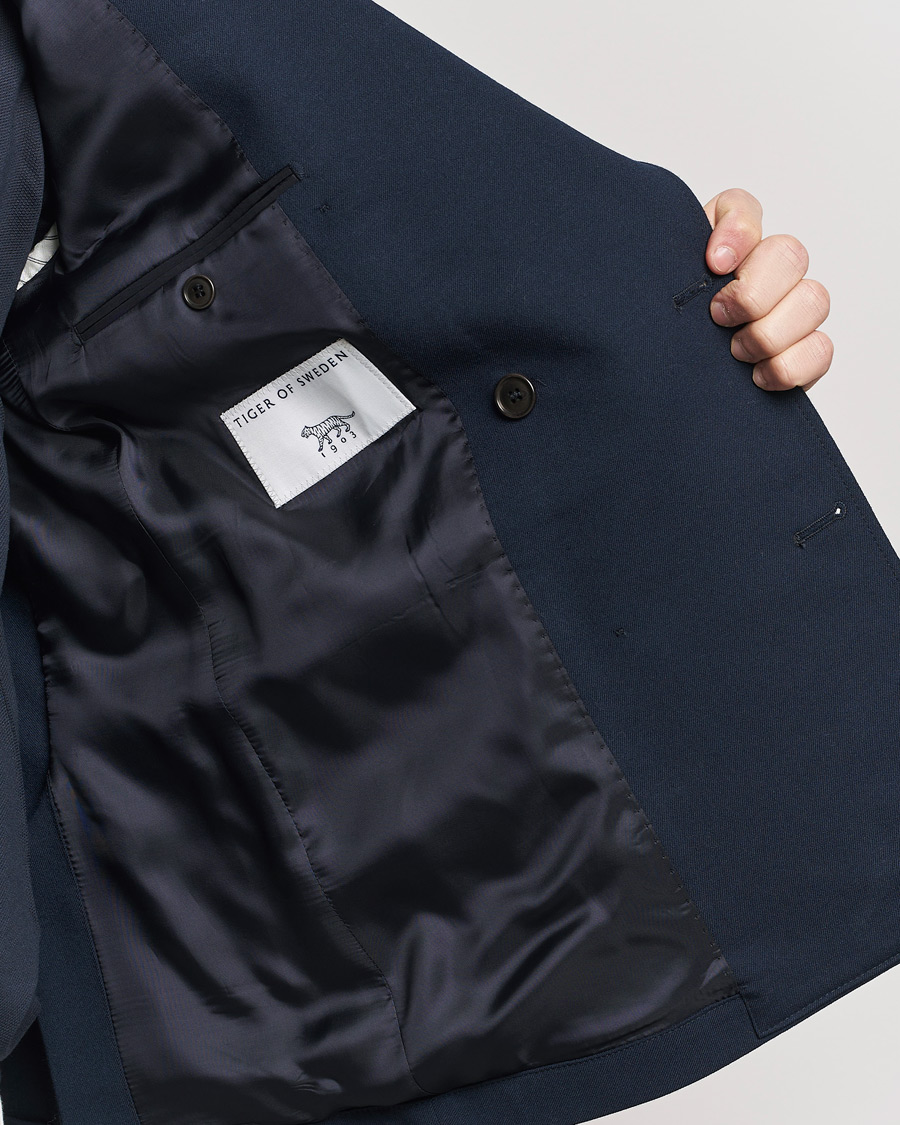 Herre | Blazere & jakker | Tiger of Sweden | Jeen Double Breasted Blazer Light Ink