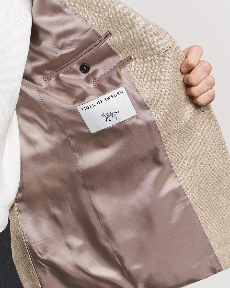 Herre | Blazere & jakker | Tiger of Sweden | Justin Linen Blazer Feather