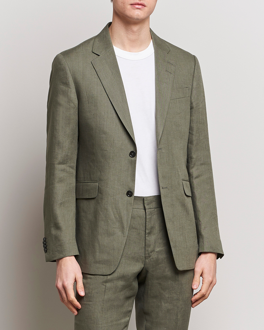 Herre | The linen lifestyle | Tiger of Sweden | Justin Linen Blazer Thyme