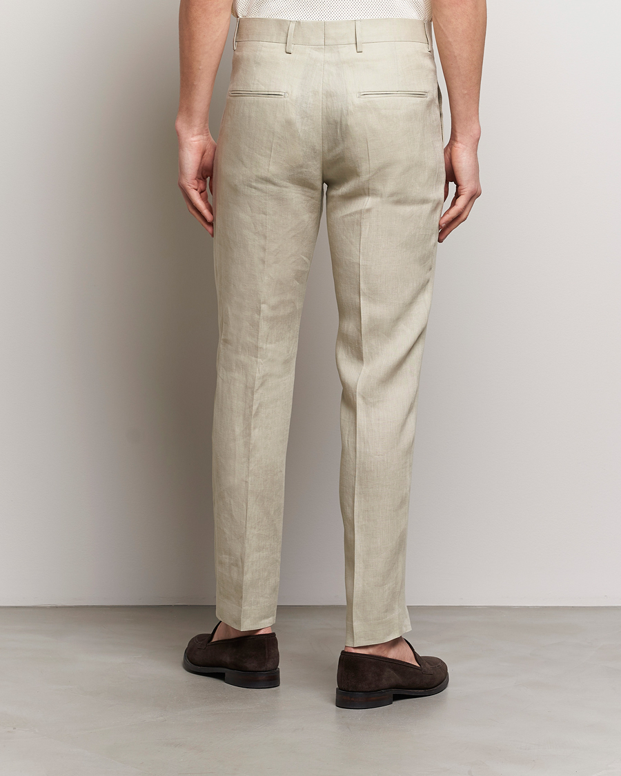 Herre | Bukser | Tiger of Sweden | Tenuta Linen Suit Trousers Dawn Misty