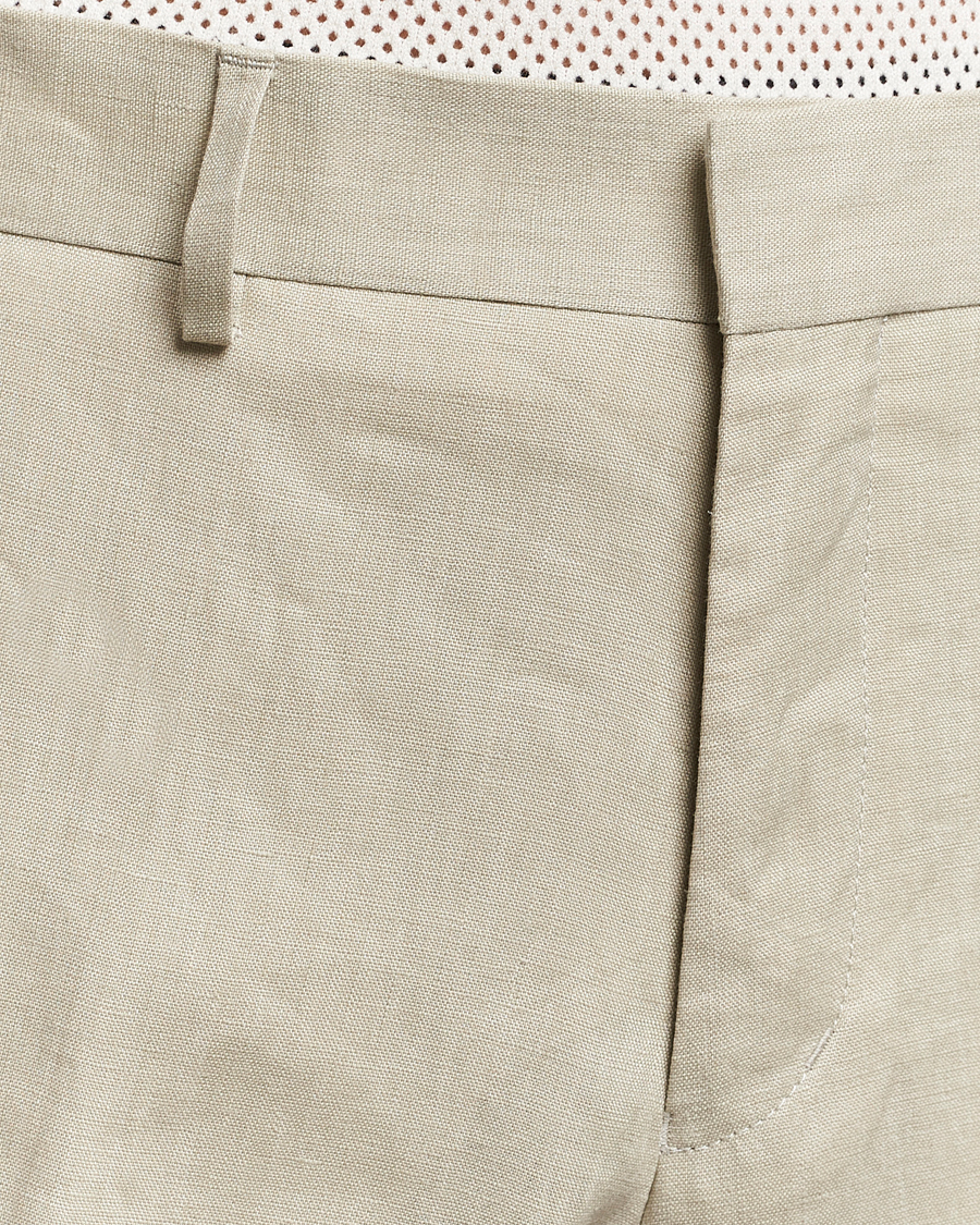 Herre | Bukser | Tiger of Sweden | Tenuta Linen Suit Trousers Dawn Misty