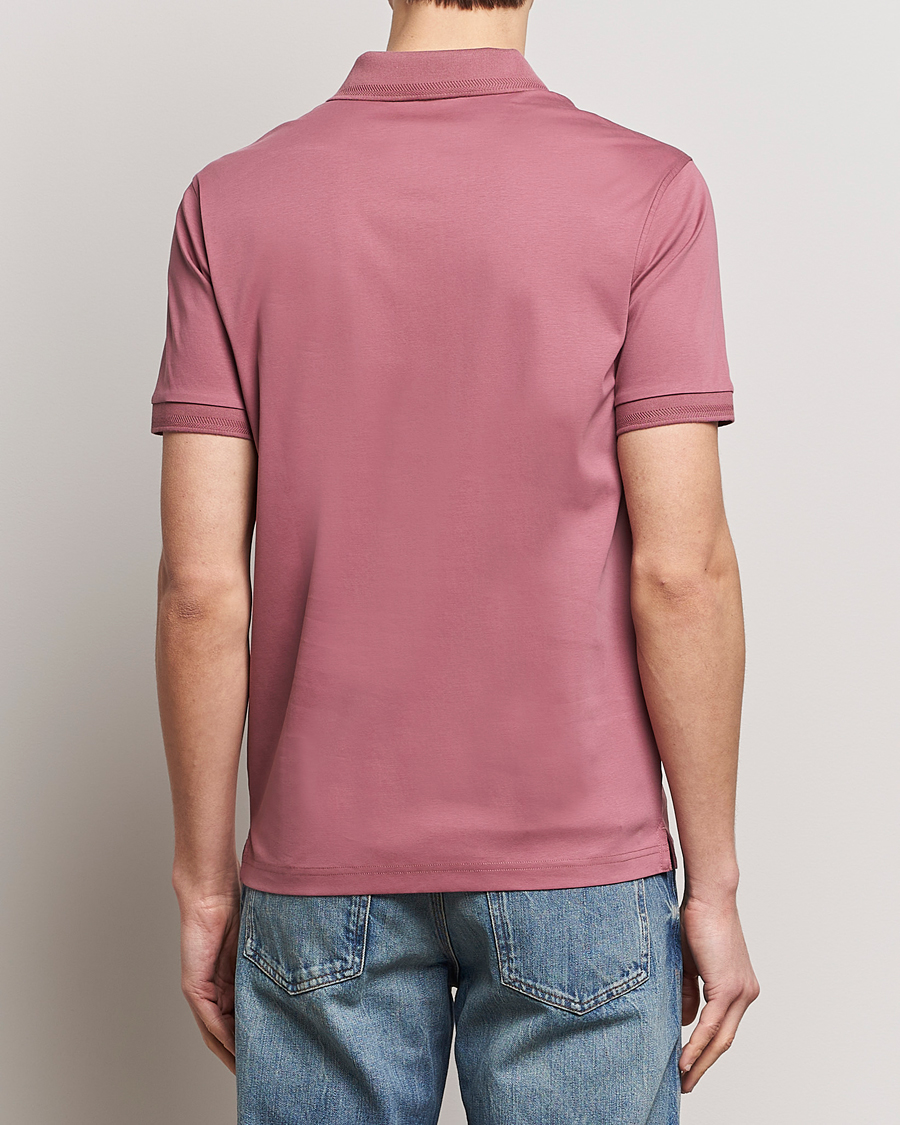 Herre | Polotrøjer | Tiger of Sweden | Riose Cotton Polo Rose Brown