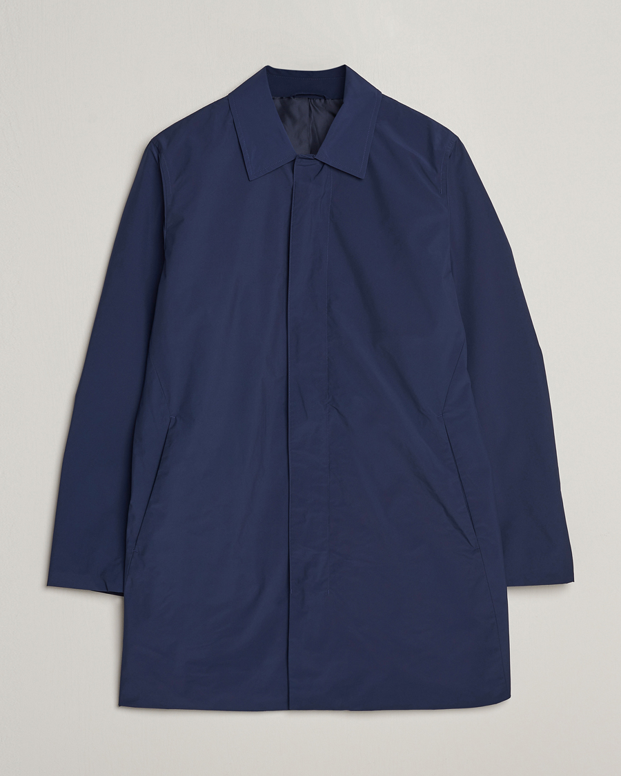 Herre | Jakker | Tiger of Sweden | Cort Car Coat Indigo