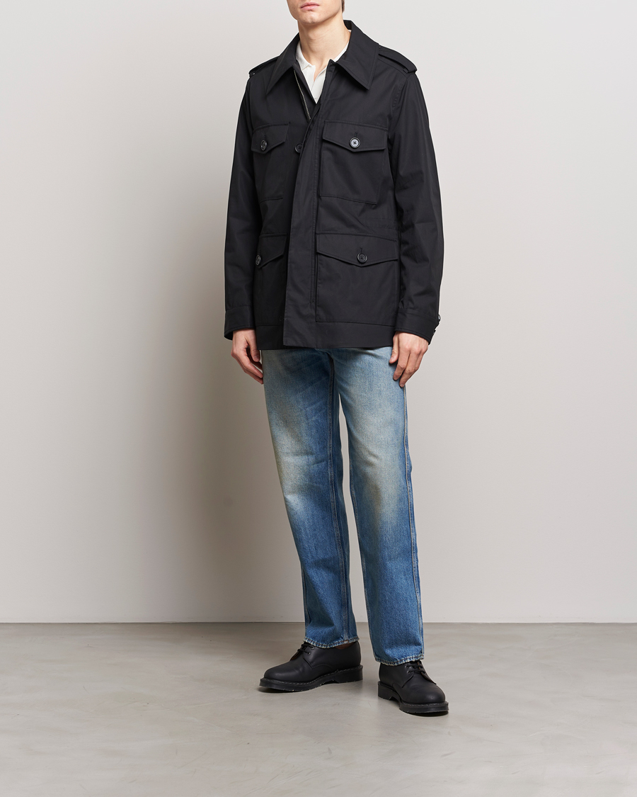 Herre | Jakker | Tiger of Sweden | Bendrik Cotton Field Jacket Black