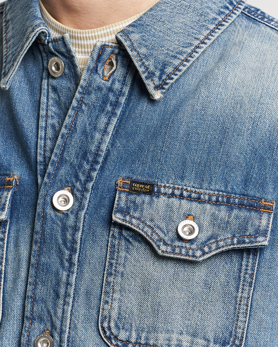 Herre | Jakker | Tiger of Sweden | Get Denim Jacket Midnight Blue