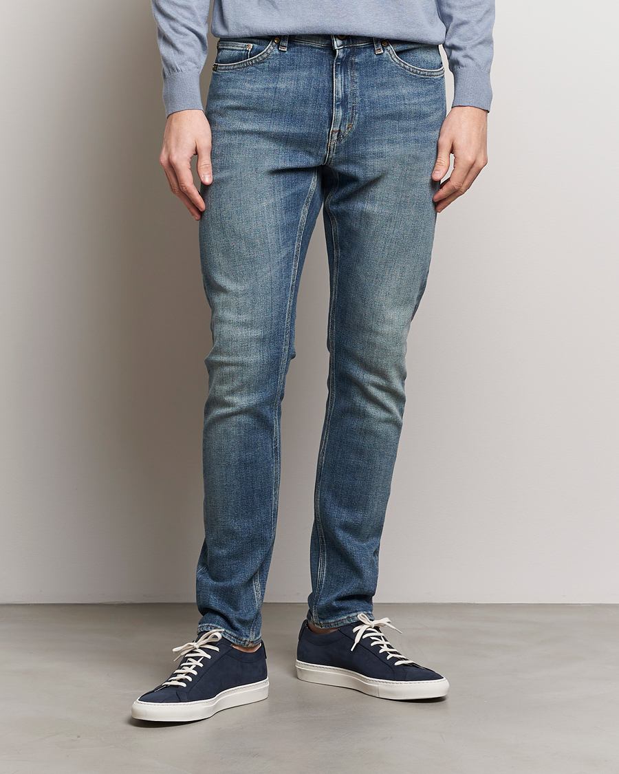 Herre | Slim fit | Tiger of Sweden | Evolve Jeans Medium Blue