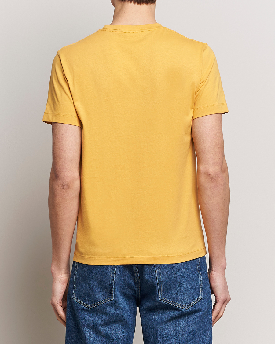 Herre | T-Shirts | Tiger of Sweden | Dillan Crew Neck T-Shirt Yellow