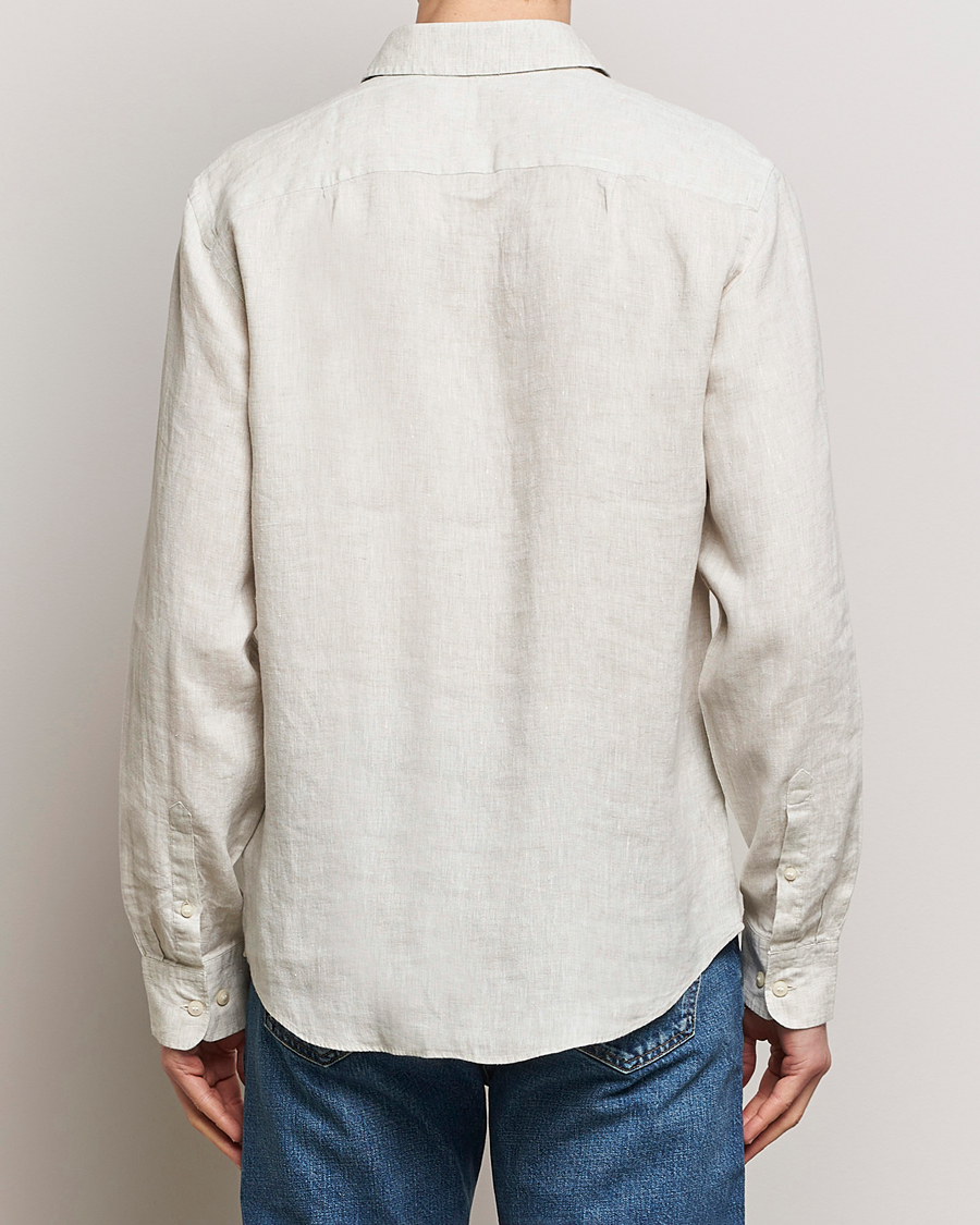 Herre | Skjorter | Tiger of Sweden | Spenser Linen Shirt Pale Clay