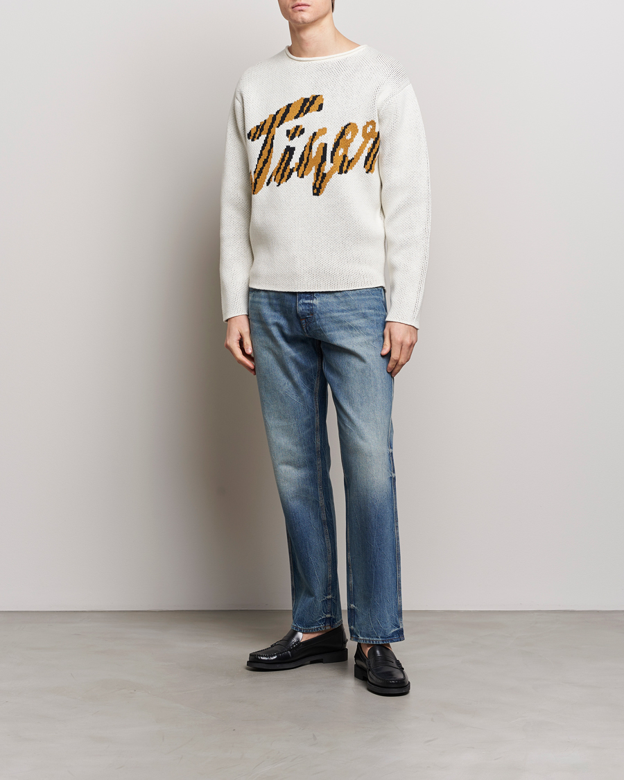Herre | Trøjer | Tiger of Sweden | Bobi Heavy Knitted Sweater Off White