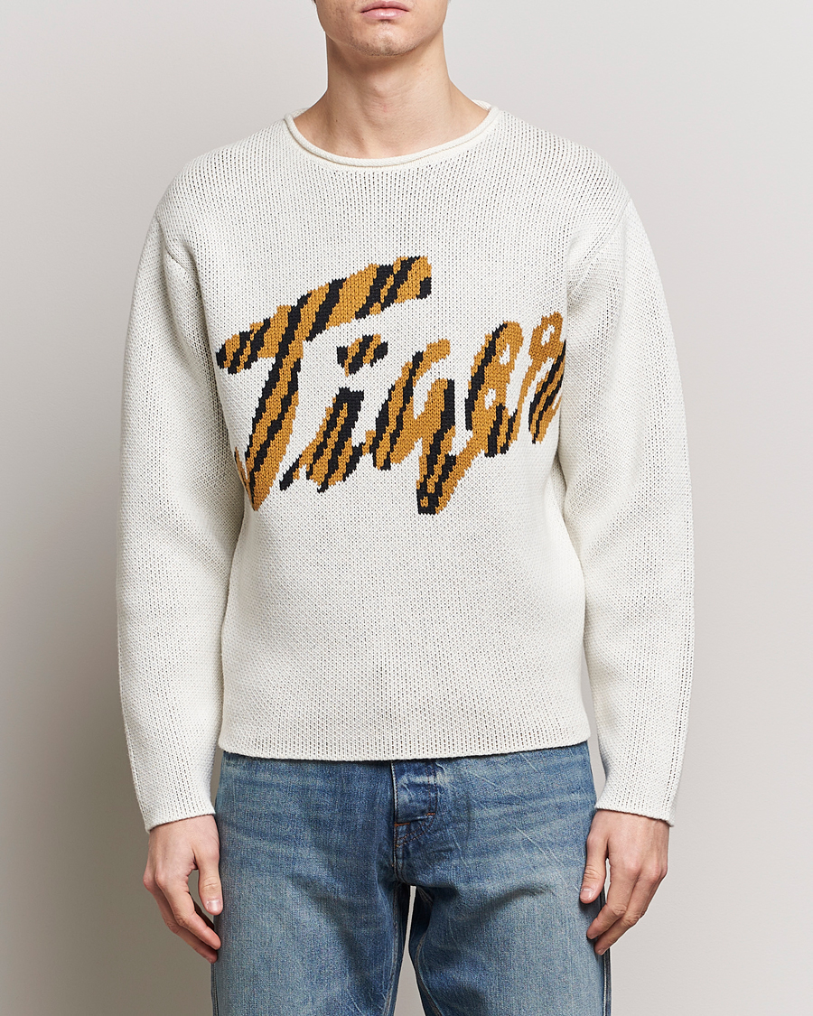 Herre | Udsalg tøj | Tiger of Sweden | Bobi Heavy Knitted Sweater Off White