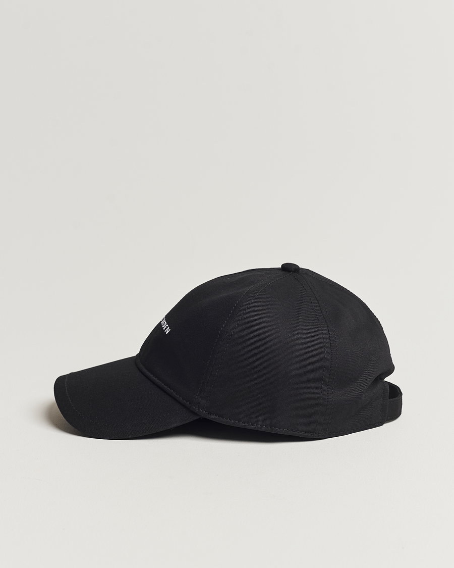 Herre | Tiger of Sweden Hent Cotton Cap Black | Tiger of Sweden | Hent Cotton Cap Black