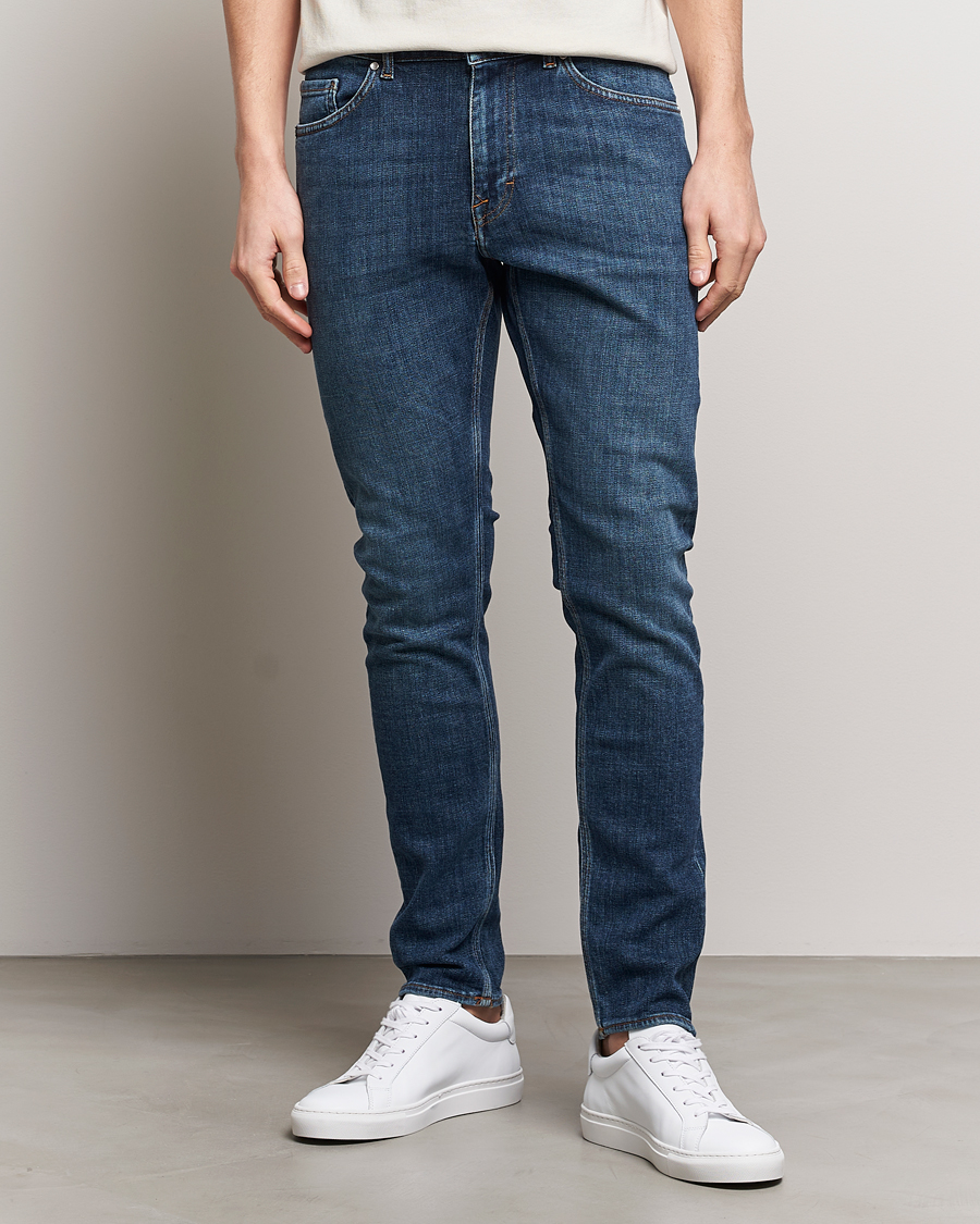 Herre | Business & Beyond | Tiger of Sweden | Evolve Jeans Medium Blue