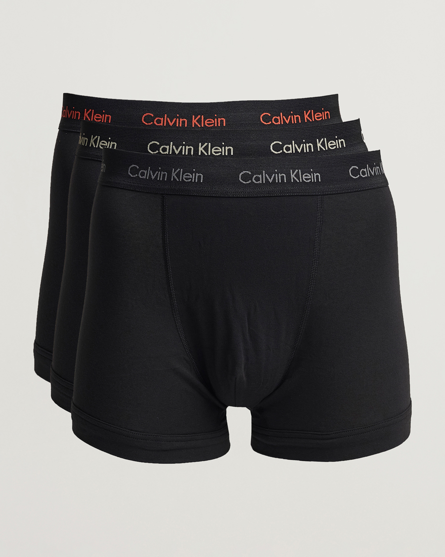 Herre | Undertøj | Calvin Klein | Cotton Stretch Trunk 3-pack Black
