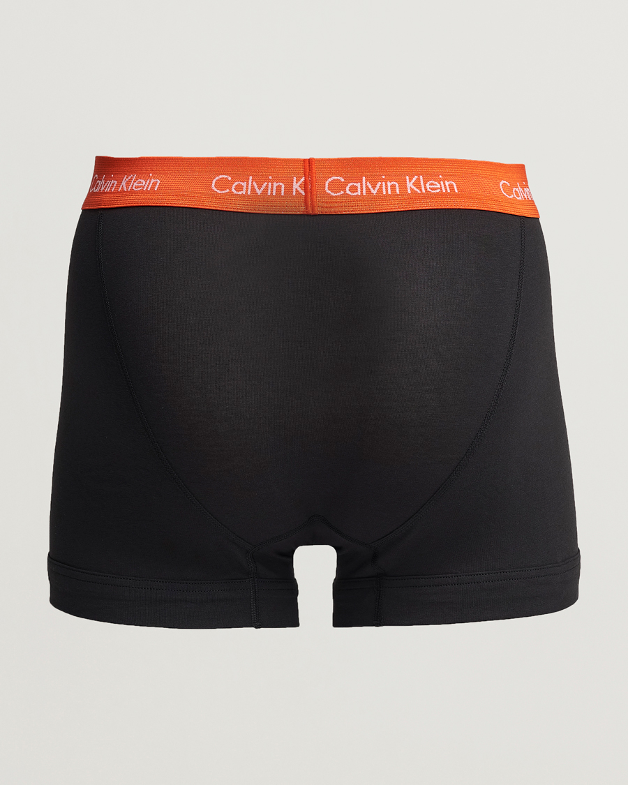 Herre | Undertøj | Calvin Klein | Cotton Stretch Trunk 3-pack Red/Grey/Moss