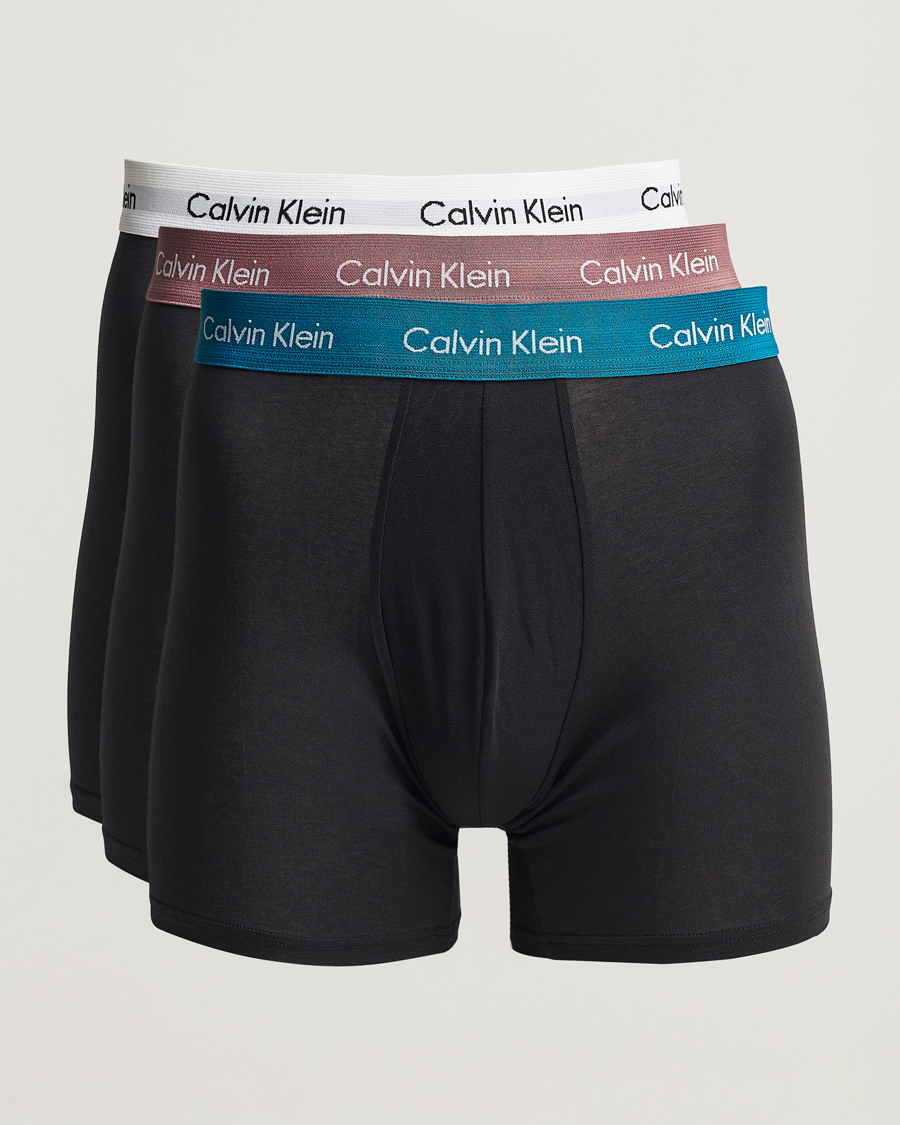 Herre | Undertøj | Calvin Klein | Cotton Stretch 3-Pack Boxer Breif Rose/Ocean/White