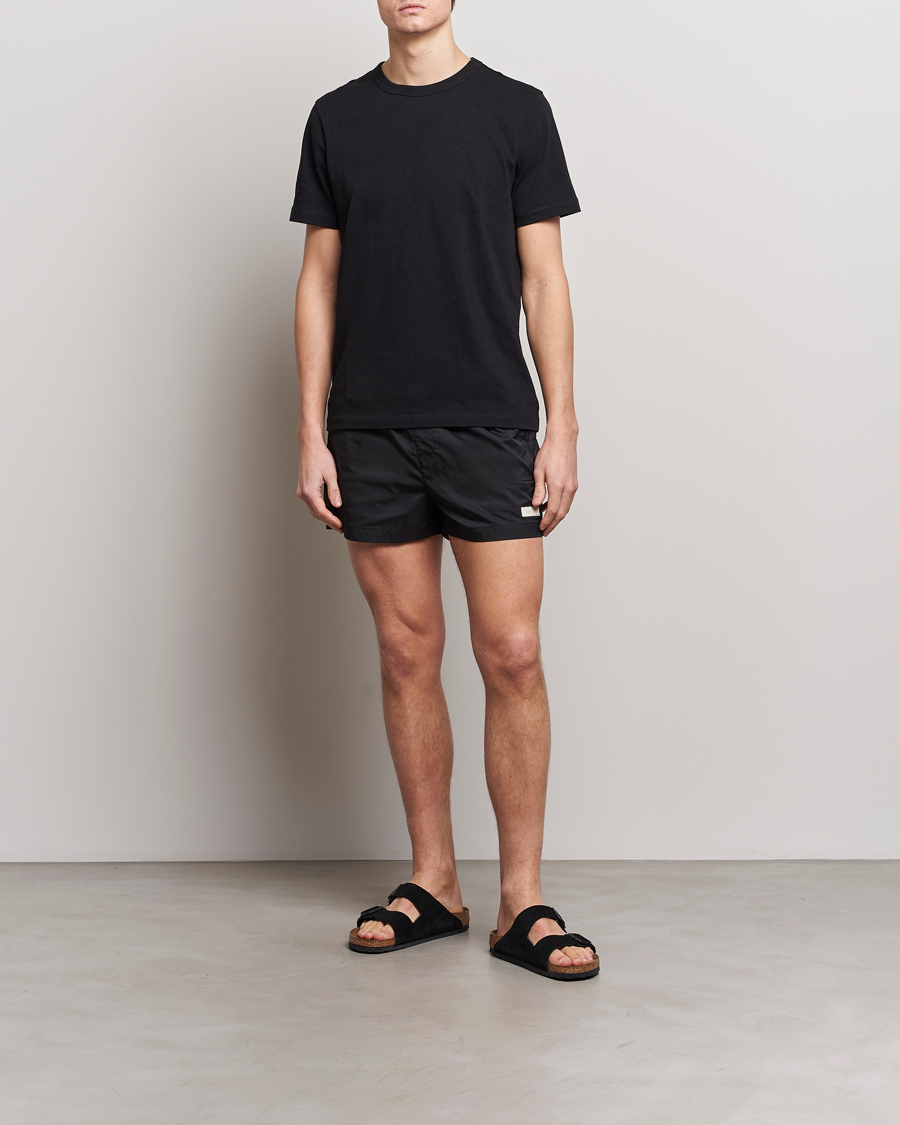 Herre | Badebukser | Calvin Klein | Logo Drawstring Swimshorts Black