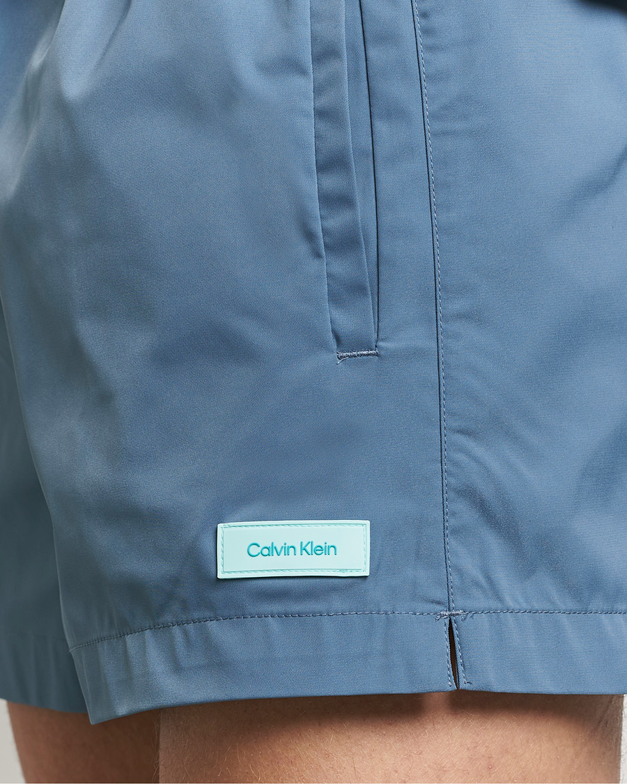 Herre | Badebukser | Calvin Klein | Logo Drawstring Swimshorts Muted Cerulean